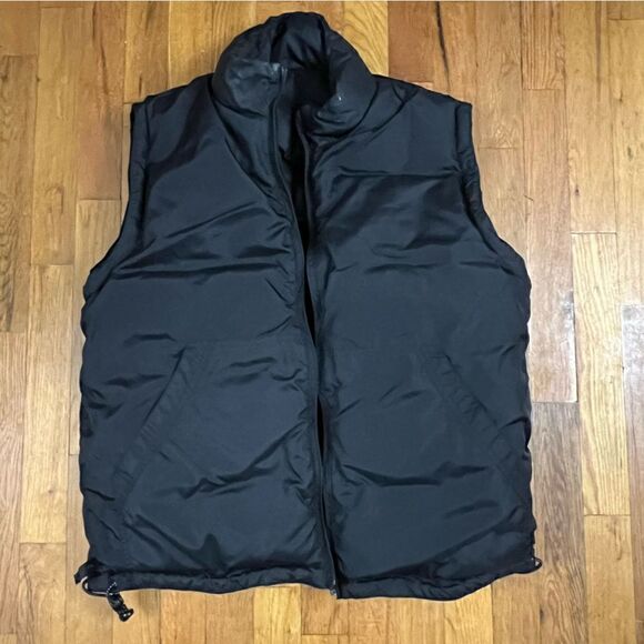 Vintage Gap Rip Stop Gorpcore Down Puffer Vest womens L - Picture 5 of 6